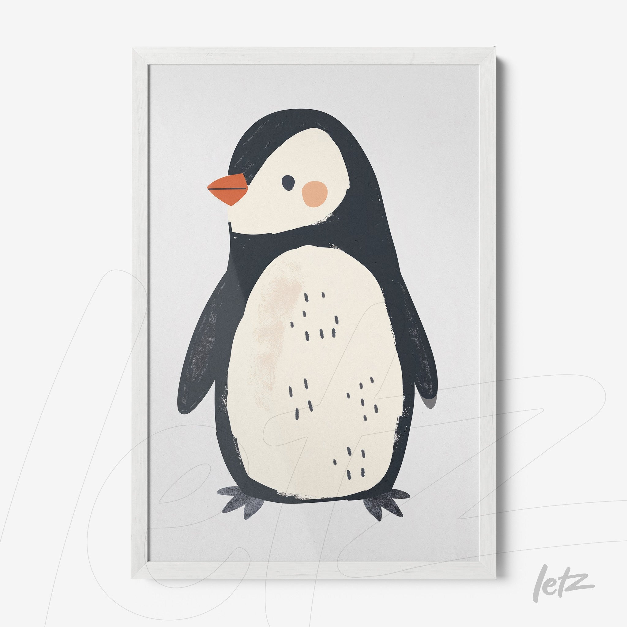 Letz-Quadro-Preview-Caixa-com-Vidro-Branca_animais-fofinhos-pinguim-2.jpg