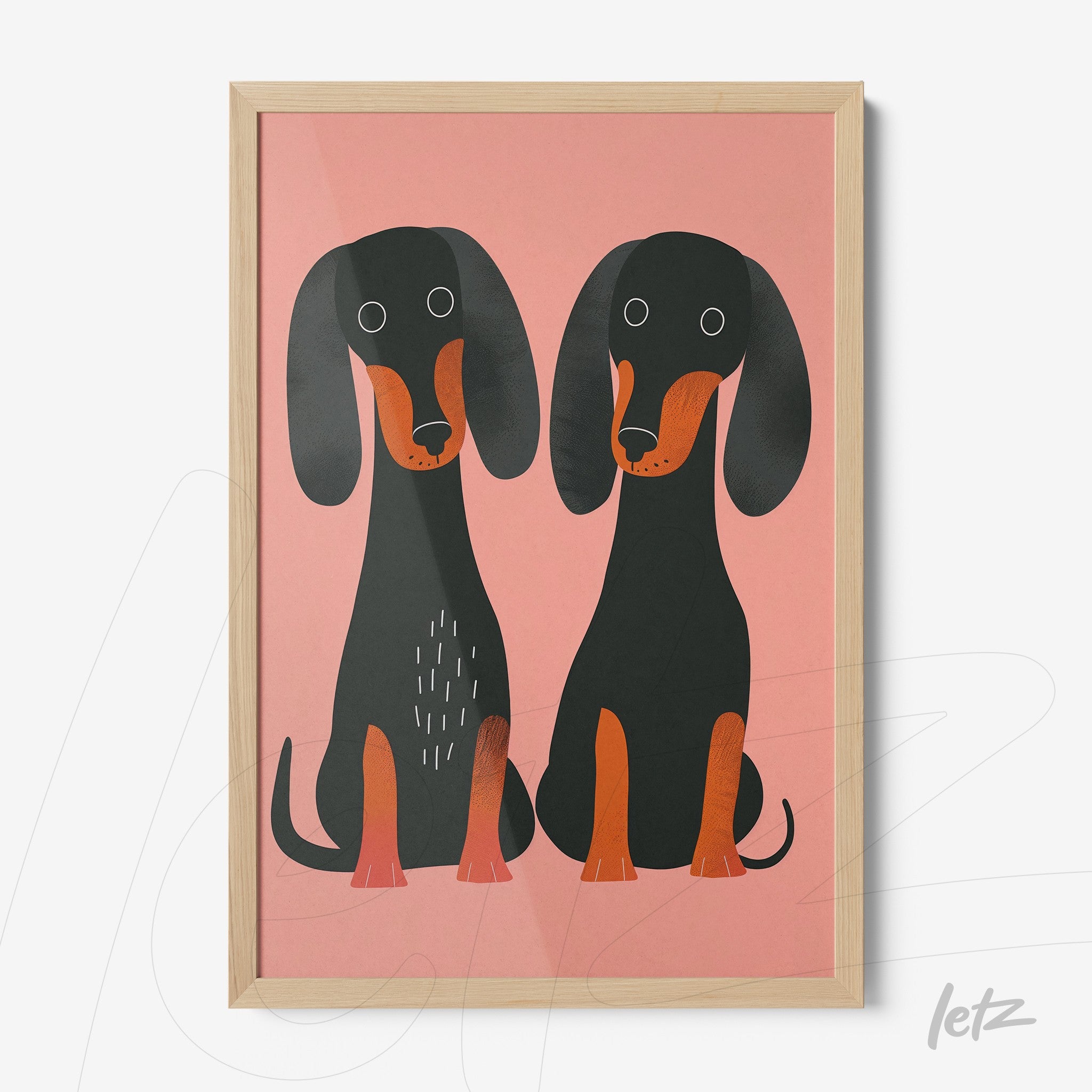 Letz-Quadro-Preview-Caixa-com-Vidro-Natural_animais-fofinhos-salsicha-1.jpg