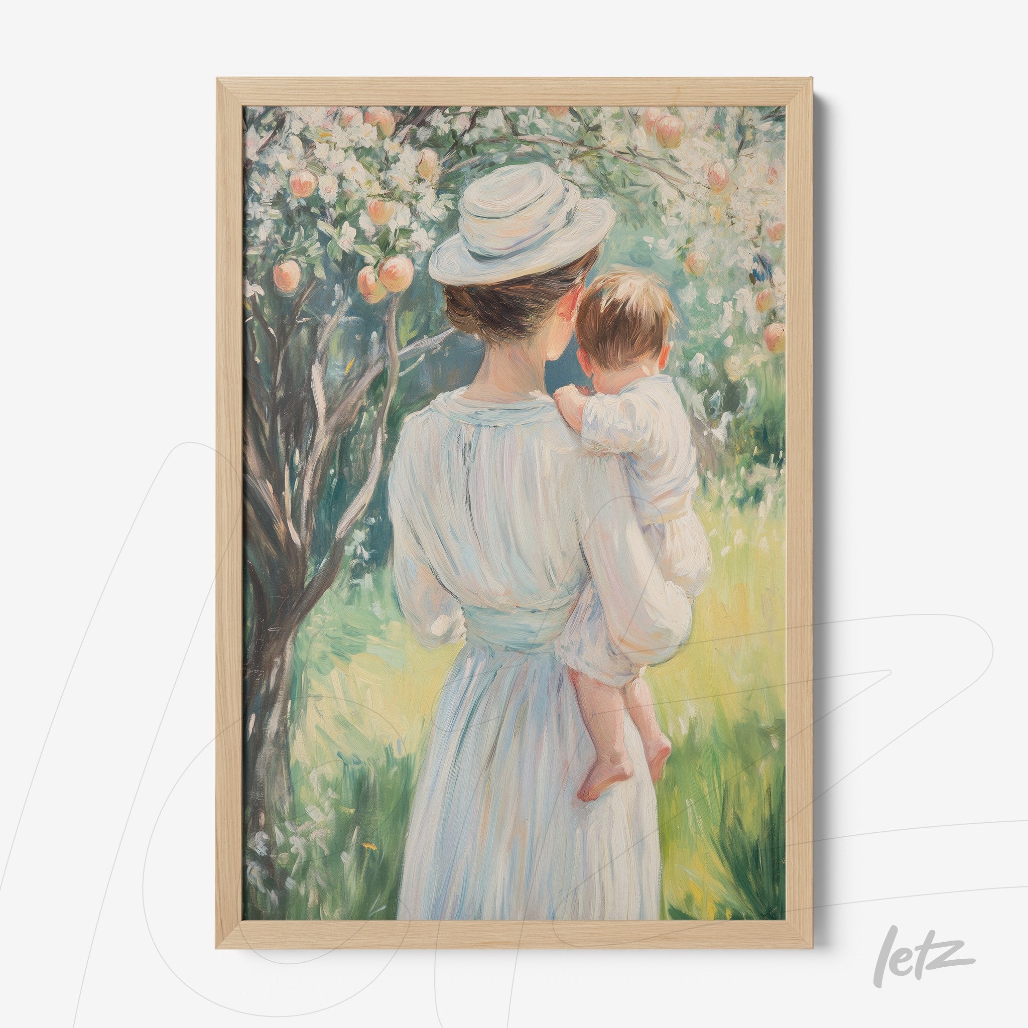 Letz-Quadro-Preview-Caixa-com-Vidro-Natural_vintage-kid-girl-and-mom-1.jpg