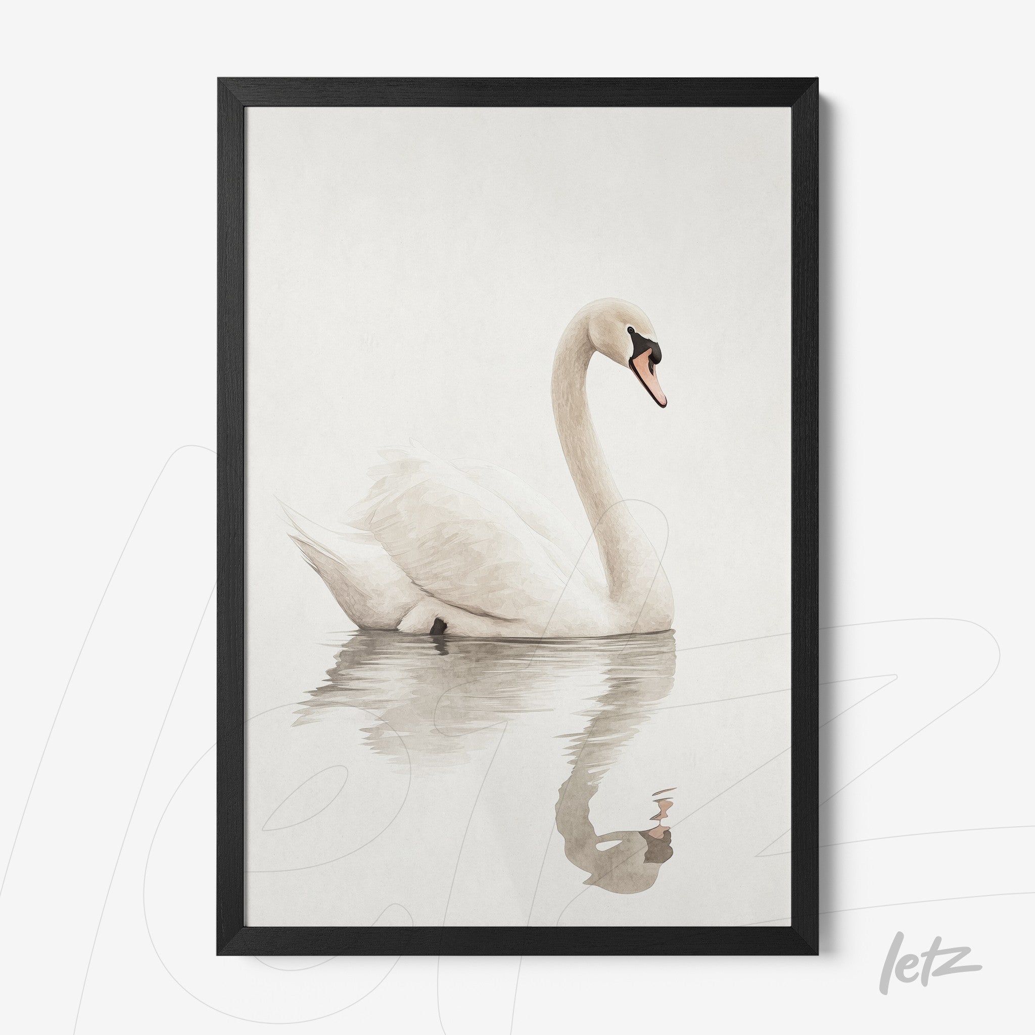Letz-Quadro-Preview-Caixa-com-Vidro-Preta_vintage-kid-cisne-1.jpg