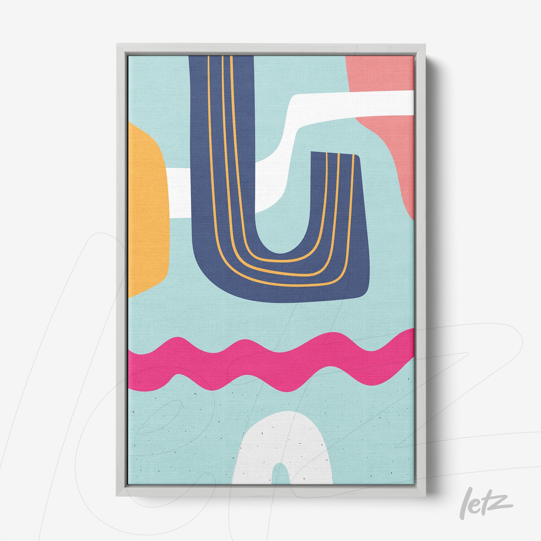 ```json
{
"alt": "canvas com arte abstrata boho em cores vivas com moldura branca",
"alt_en": "canvas featuring abstract boho art in vibrant colors with a white frame"
}
```