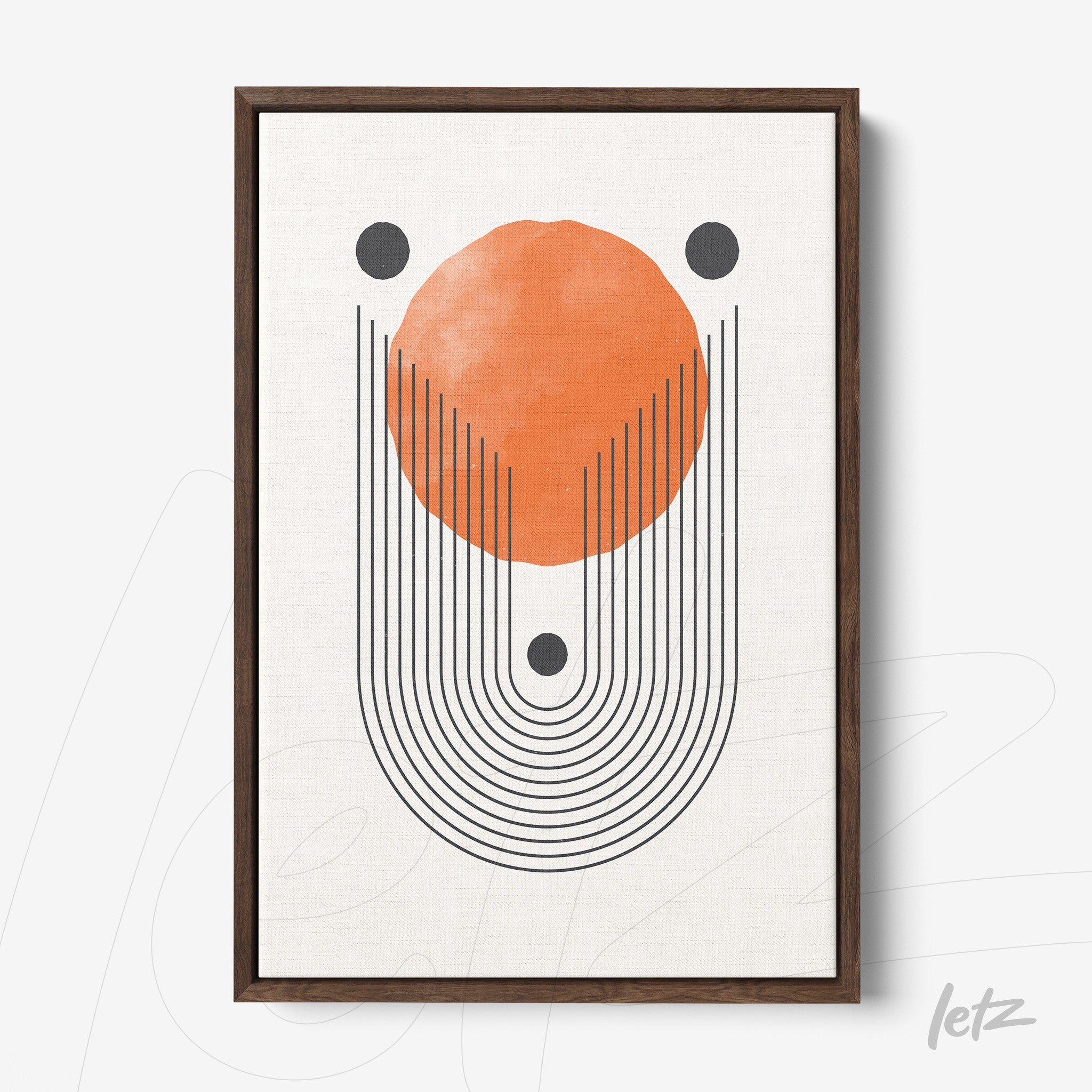 Letz-Quadro-Preview-Canvas-Moldura-Freijo_Boho-Geometrico-Laranja-e-Preto-1.jpg