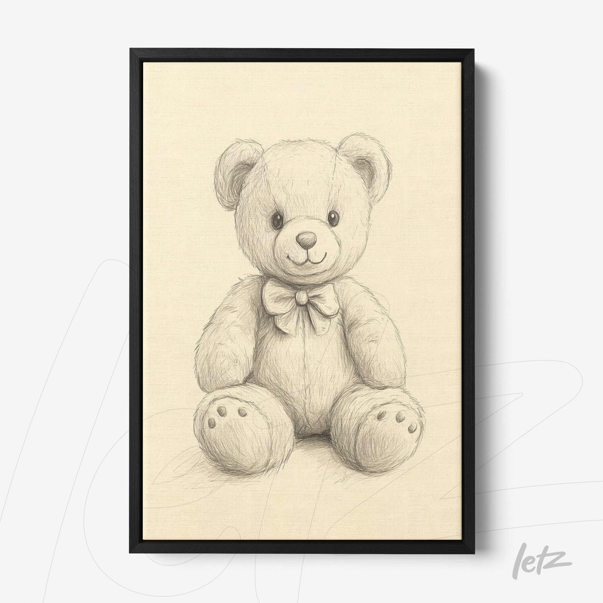 Letz-Quadro-Preview-Canvas-Moldura-Preto_vintage-kid-ursinho-3.jpg