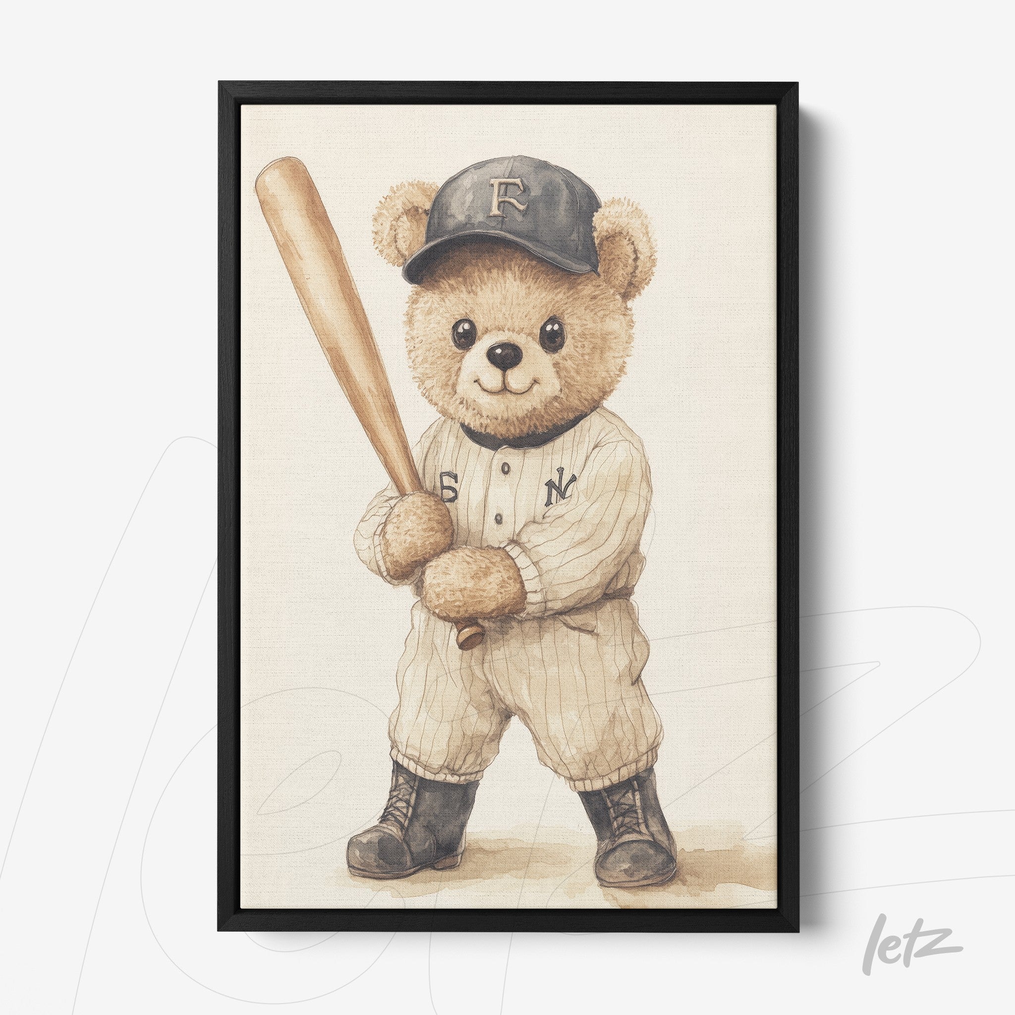Letz-Quadro-Preview-Canvas-Moldura-Preto_vintage-kid-ursinho-4.jpg