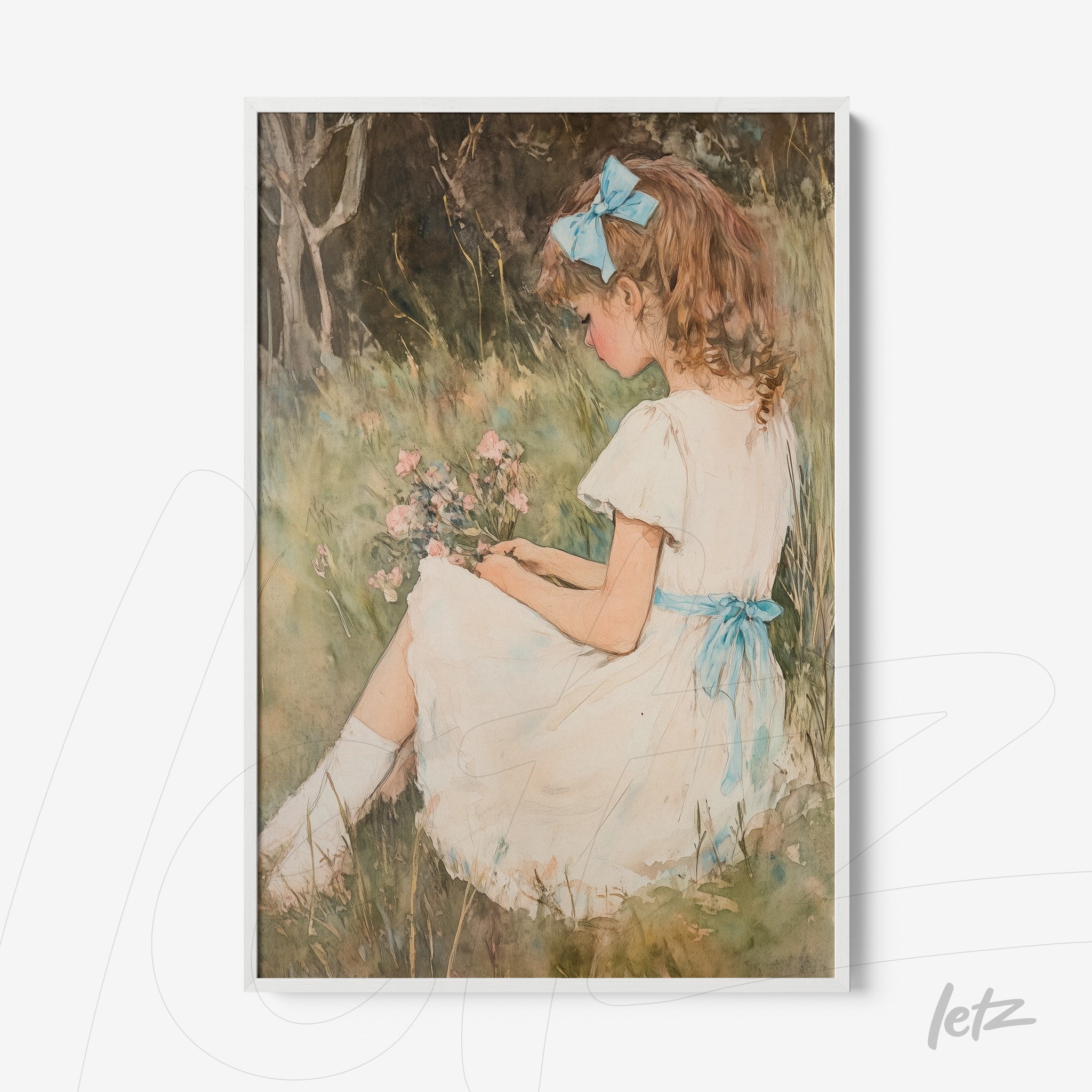Letz-Quadro-Preview-Filete-com-Vidro-Branca_vintage-kid-girl-2.jpg