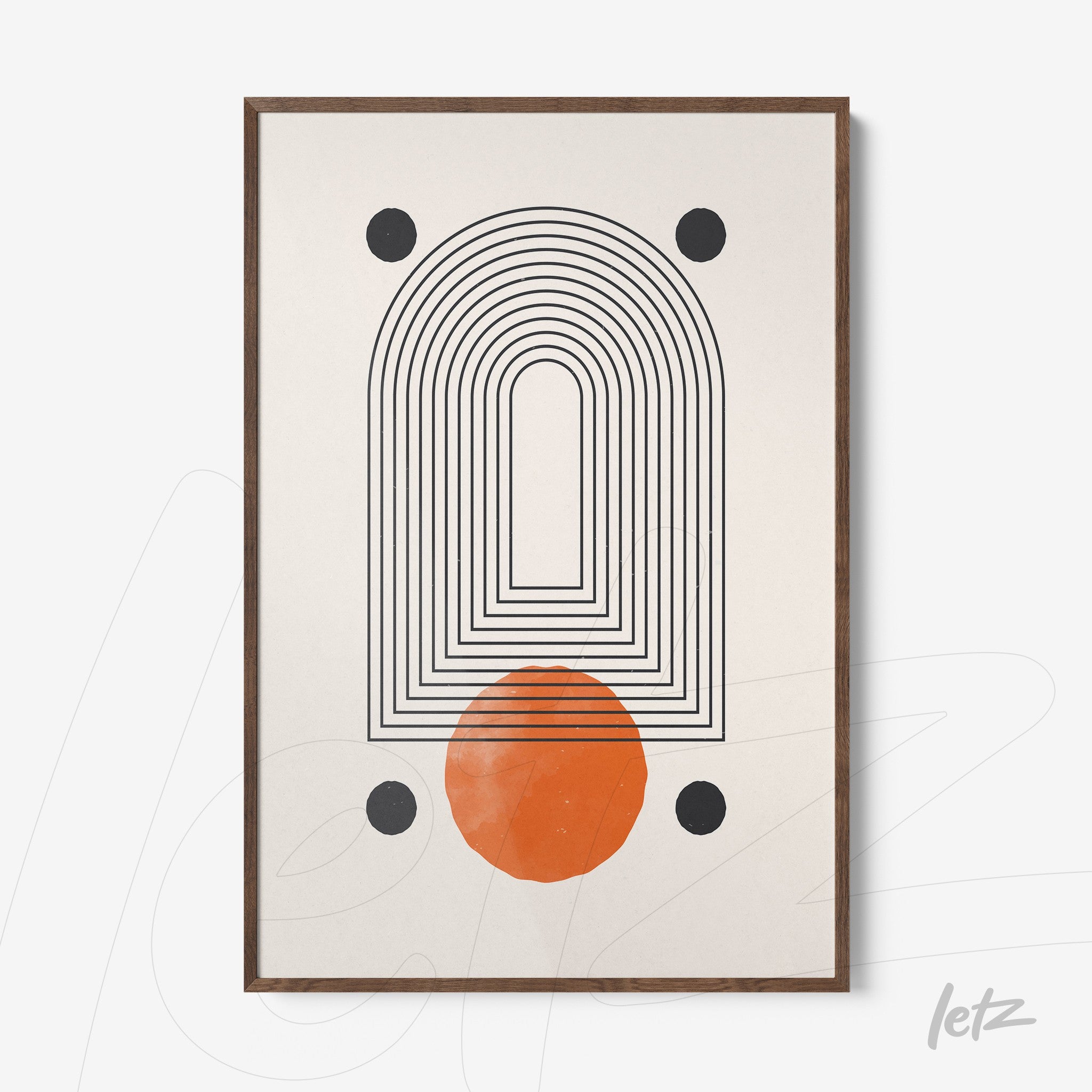 Letz-Quadro-Preview-Filete-com-Vidro-Freijo_Boho-Geometrico-Laranja-e-Preto-3.jpg