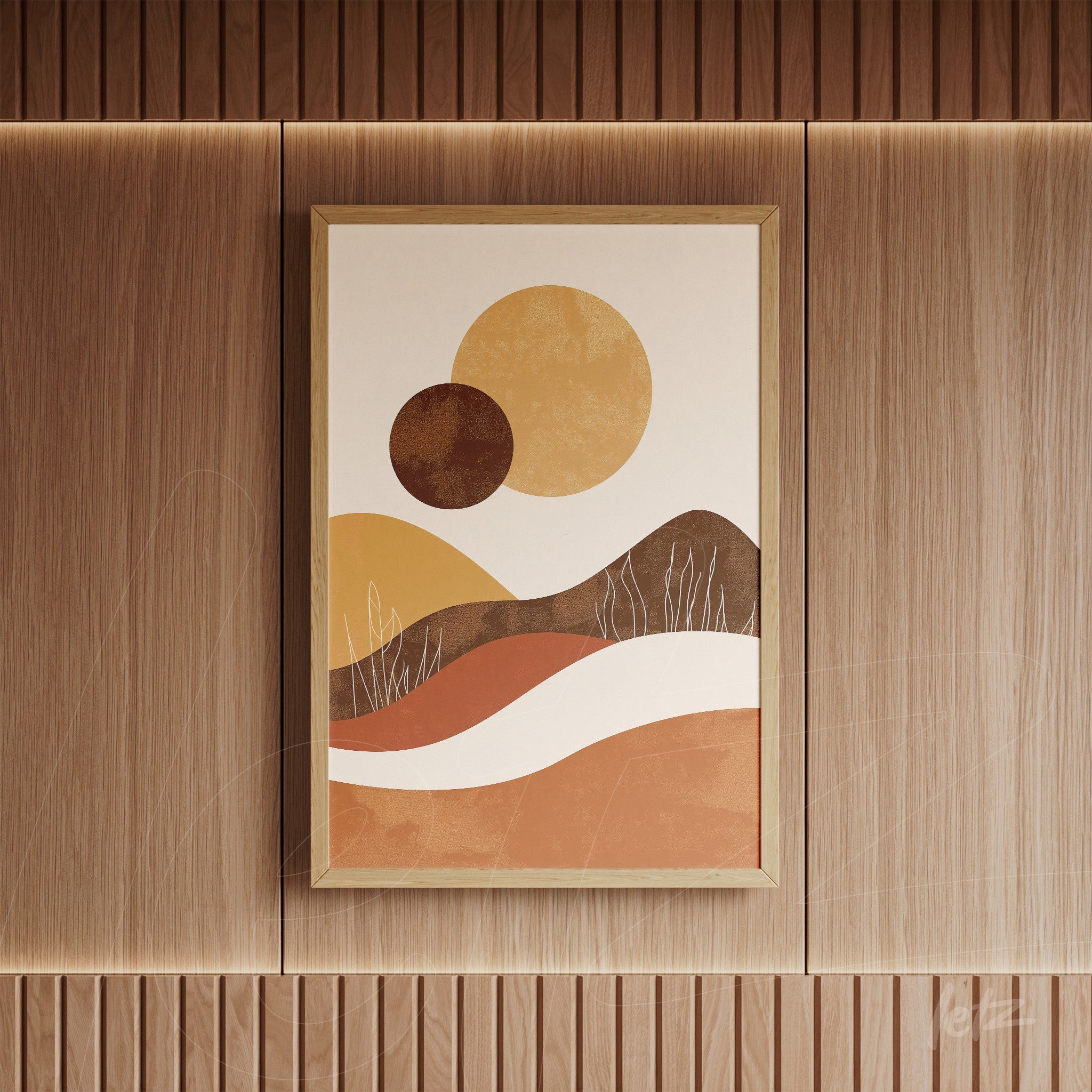 Letz-Preview-Quadro-Quarto-Madeira-01_Boho-Geometrico-Laranja-Marrom-1.jpg