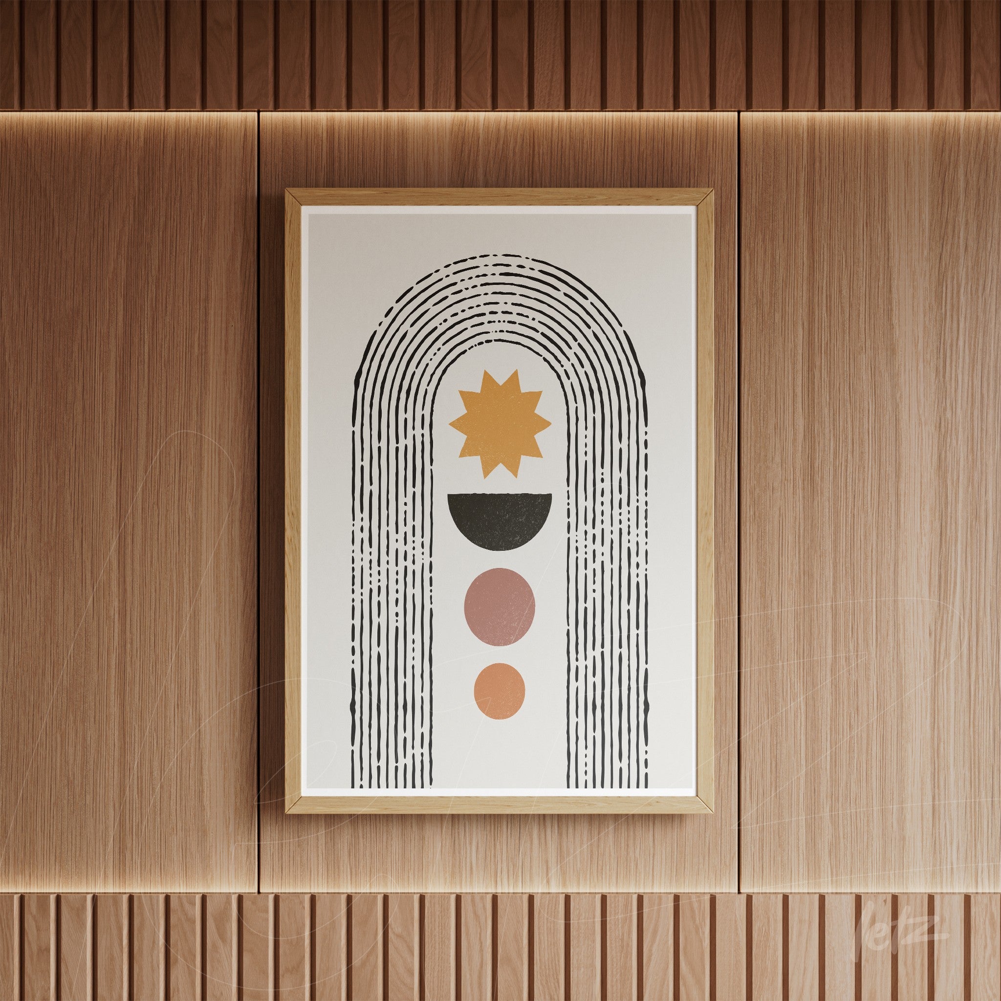 Letz-Preview-Quadro-Quarto-Madeira-01_Boho-Geometrico-Preto-Amarelo-Marrom-2.jpg