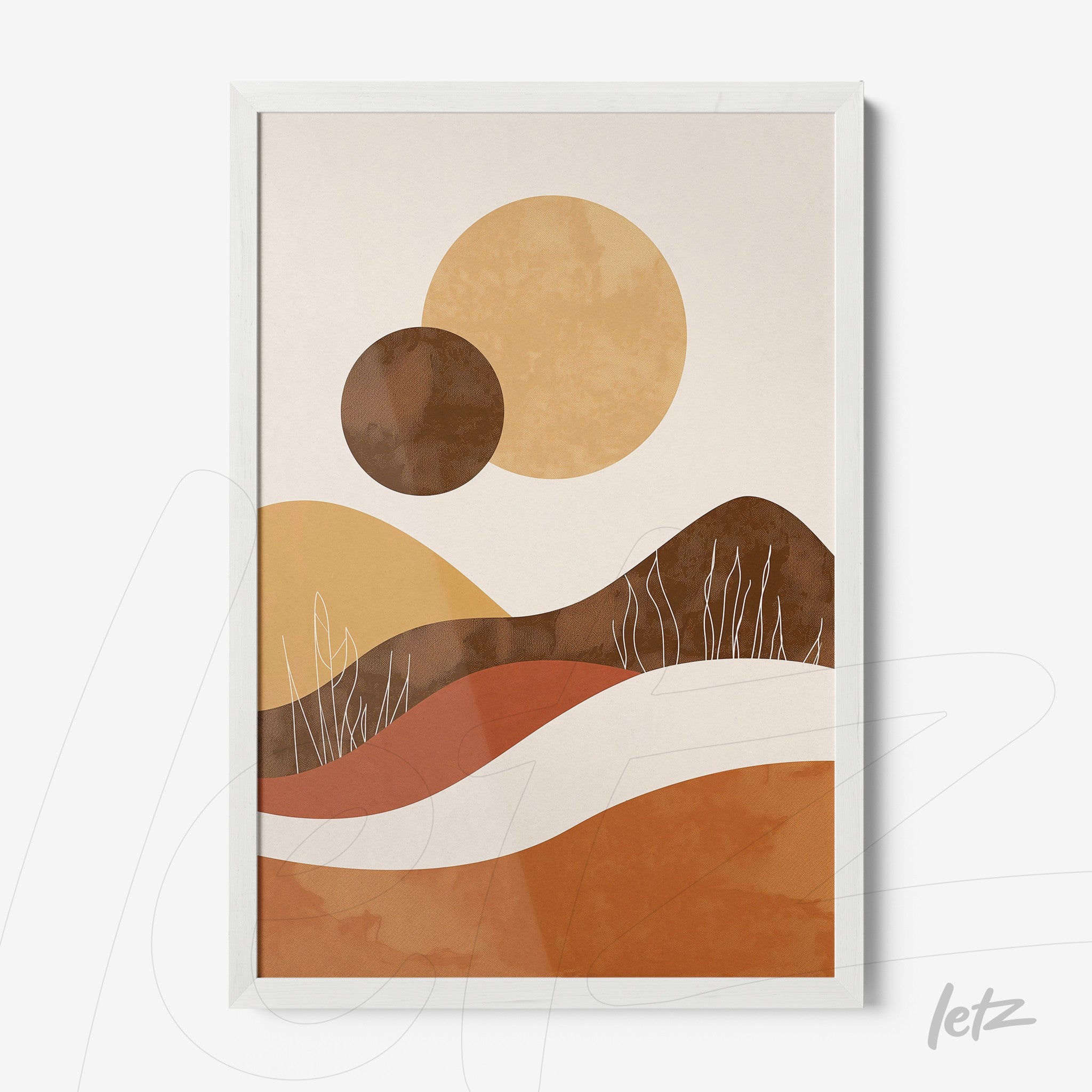Letz-Quadro-Preview-Caixa-com-Vidro-Branca_Boho-Geometrico-Laranja-Marrom-1.jpg