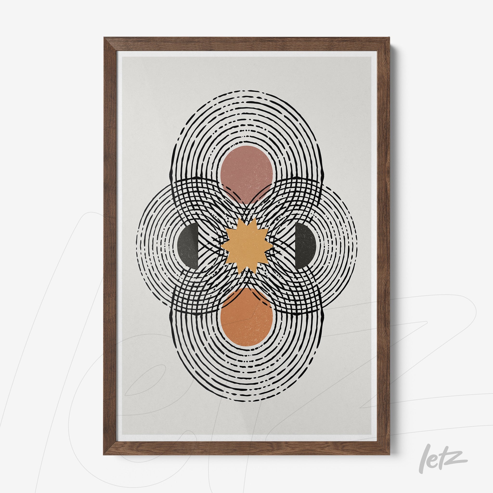 Letz-Quadro-Preview-Caixa-com-Vidro-Freijo_Boho-Geometrico-Preto-Amarelo-Marrom-3.jpg