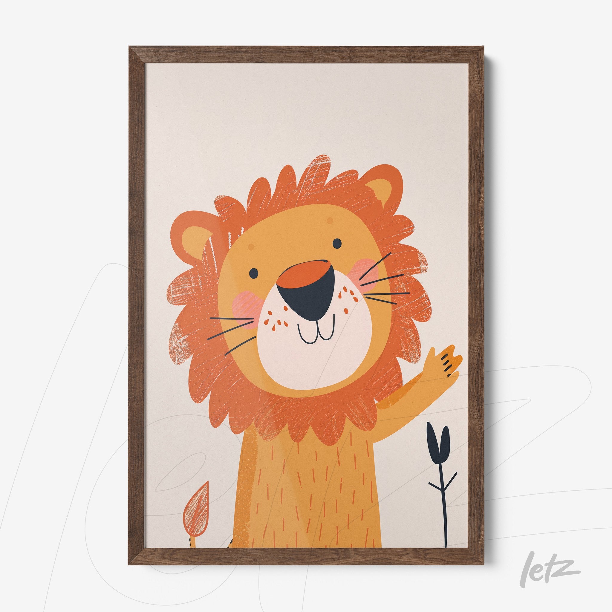Letz-Quadro-Preview-Caixa-com-Vidro-Freijo_animais-fofinhos-leao-1.jpg