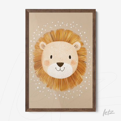 Letz-Quadro-Preview-Caixa-com-Vidro-Freijo_animais-fofinhos-leao-2.jpg