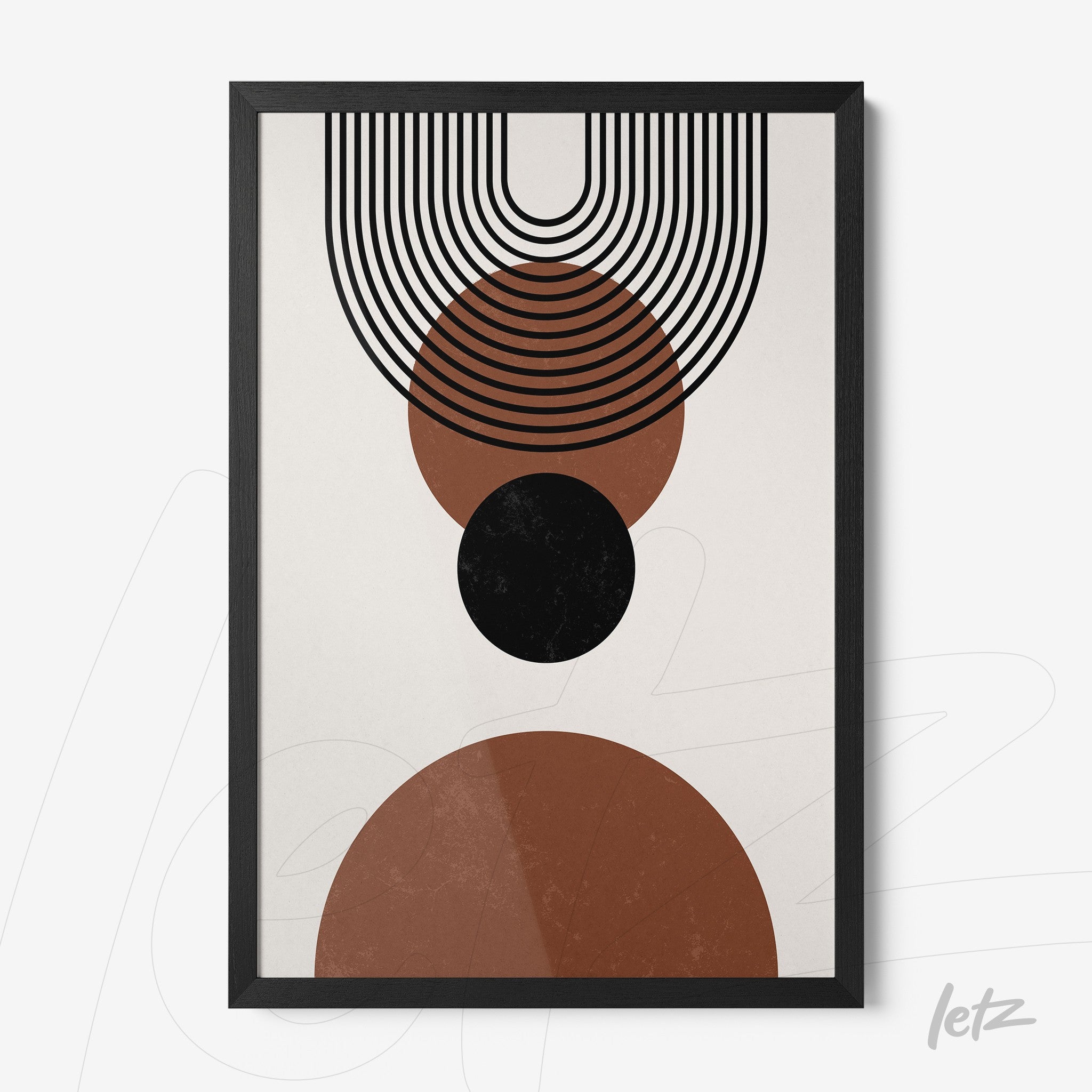 Letz-Quadro-Preview-Caixa-com-Vidro-Preta_Boho-Geometrico-Marrom-Preto-1.jpg