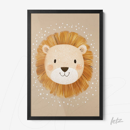 Letz-Quadro-Preview-Caixa-com-Vidro-Preta_animais-fofinhos-leao-2.jpg