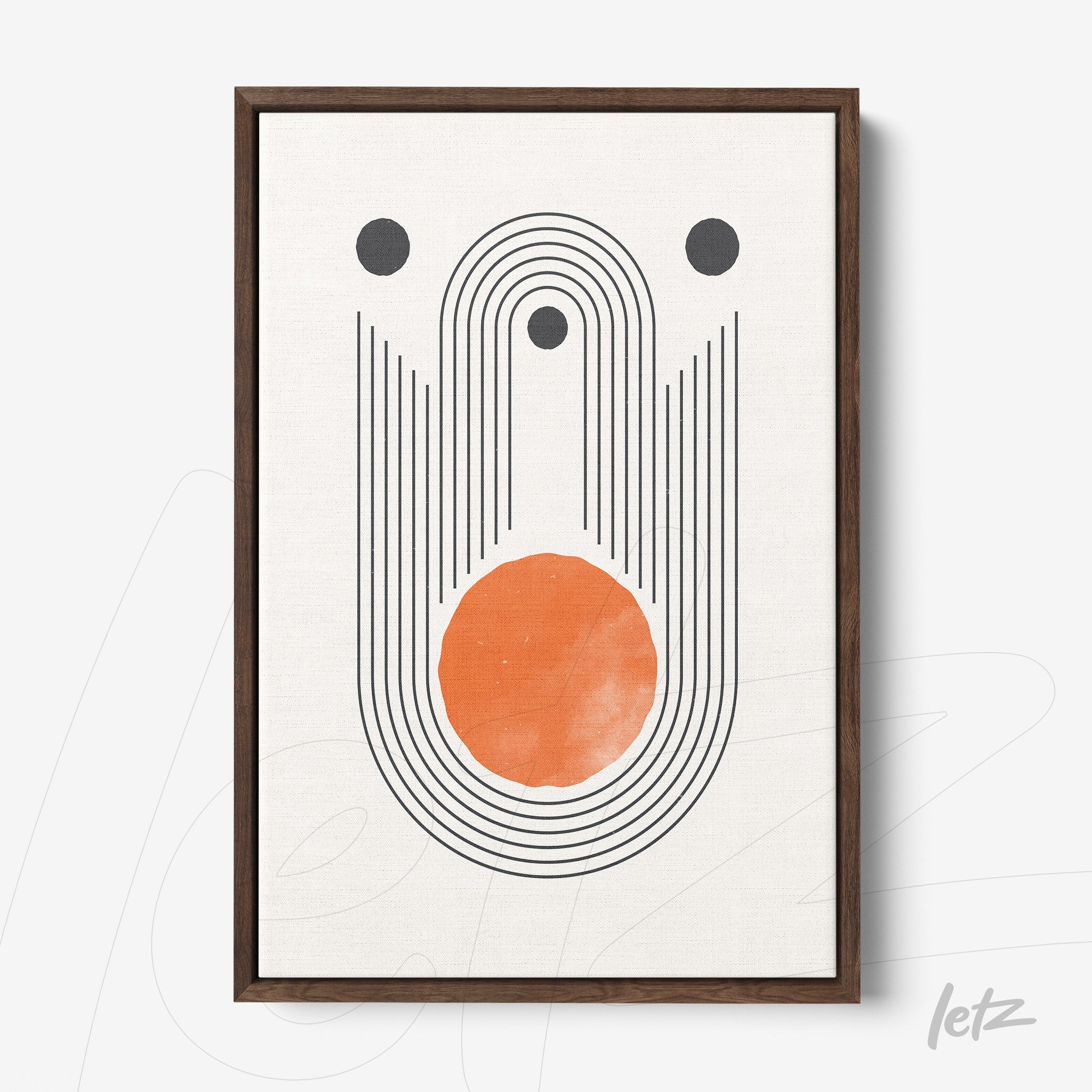 Letz-Quadro-Preview-Canvas-Moldura-Freijo_Boho-Geometrico-Laranja-e-Preto-2.jpg