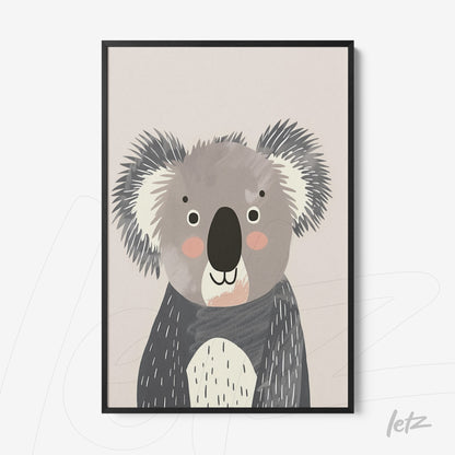 Letz-Quadro-Preview-Filete-Preta_animais-fofinhos-coala-1.jpg