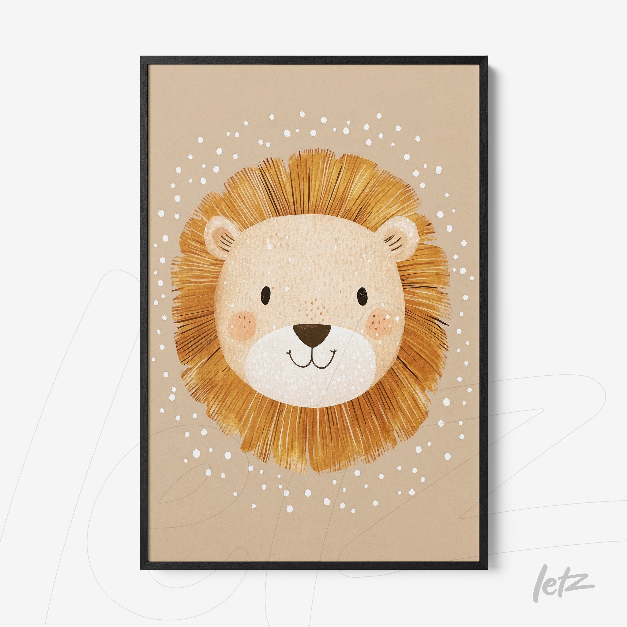 Letz-Quadro-Preview-Filete-Preta_animais-fofinhos-leao-2.jpg