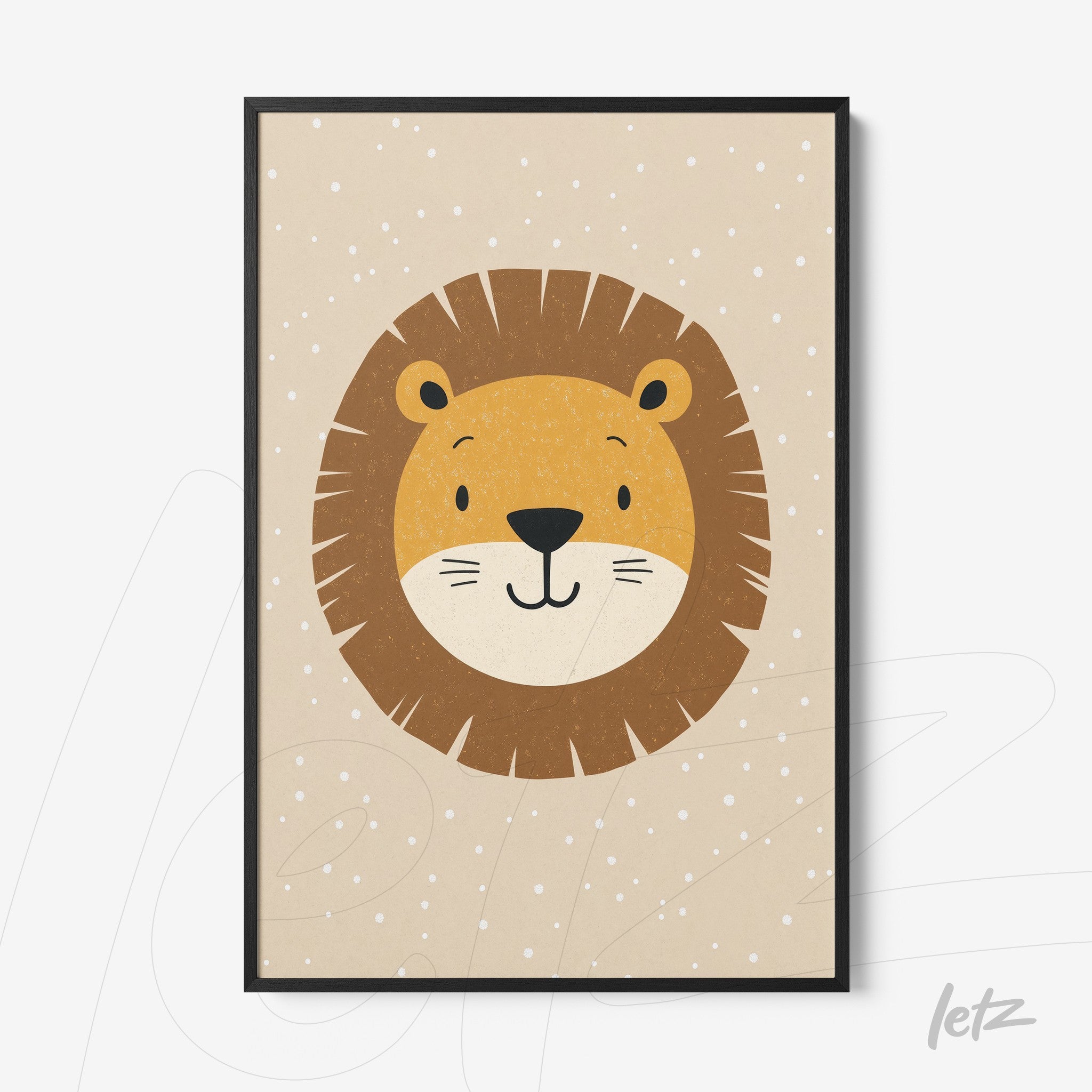 Letz-Quadro-Preview-Filete-Preta_animais-fofinhos-leao-4.jpg