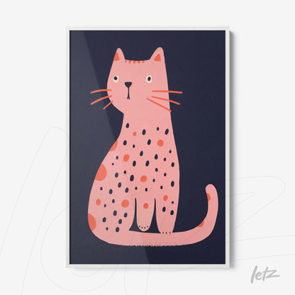 Letz-Quadro-Preview-Filete-com-Vidro-Branca_animais-fofinhos-gato-rosa-2.jpg