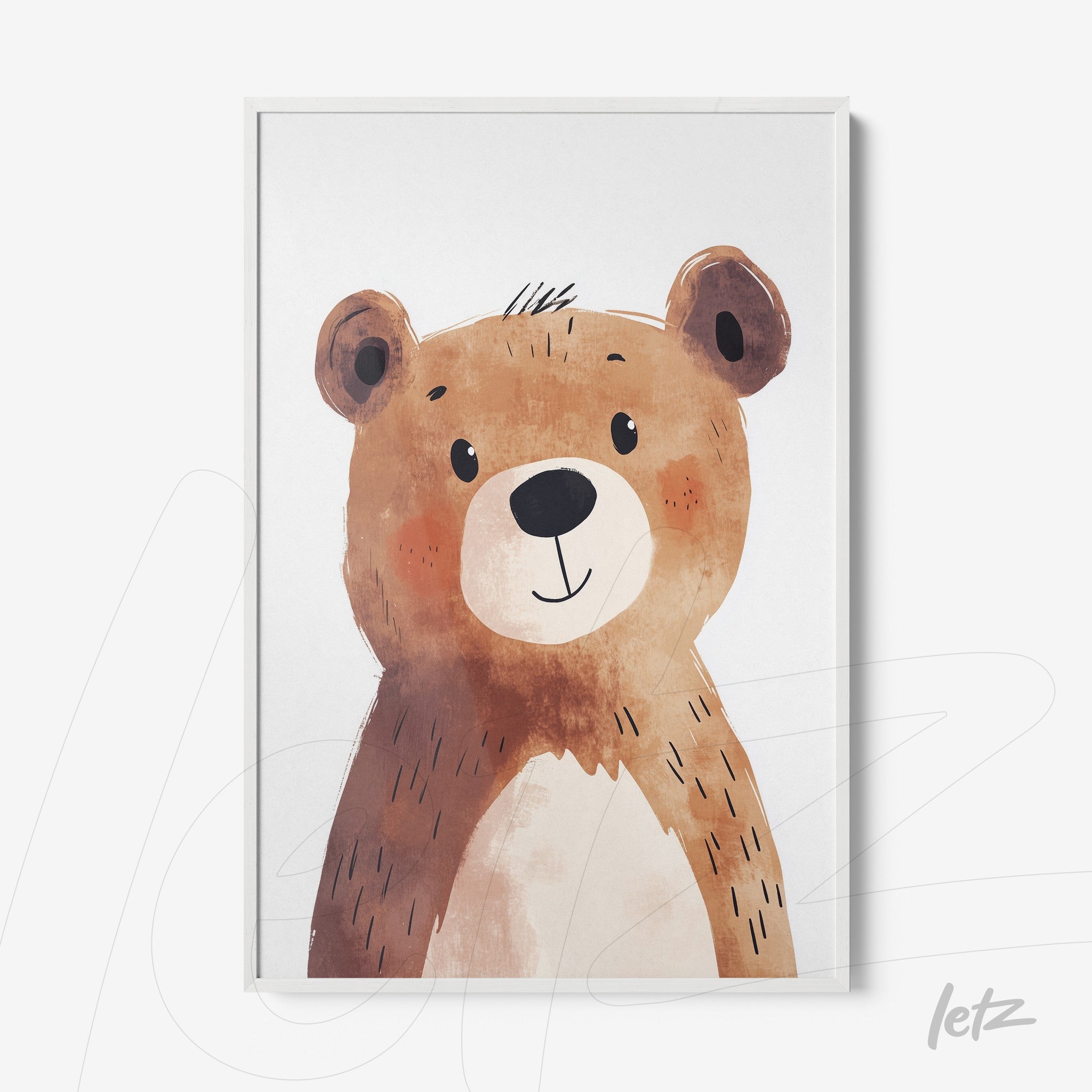 Letz-Quadro-Preview-Filete-com-Vidro-Branca_animais-fofinhos-urso-3.jpg