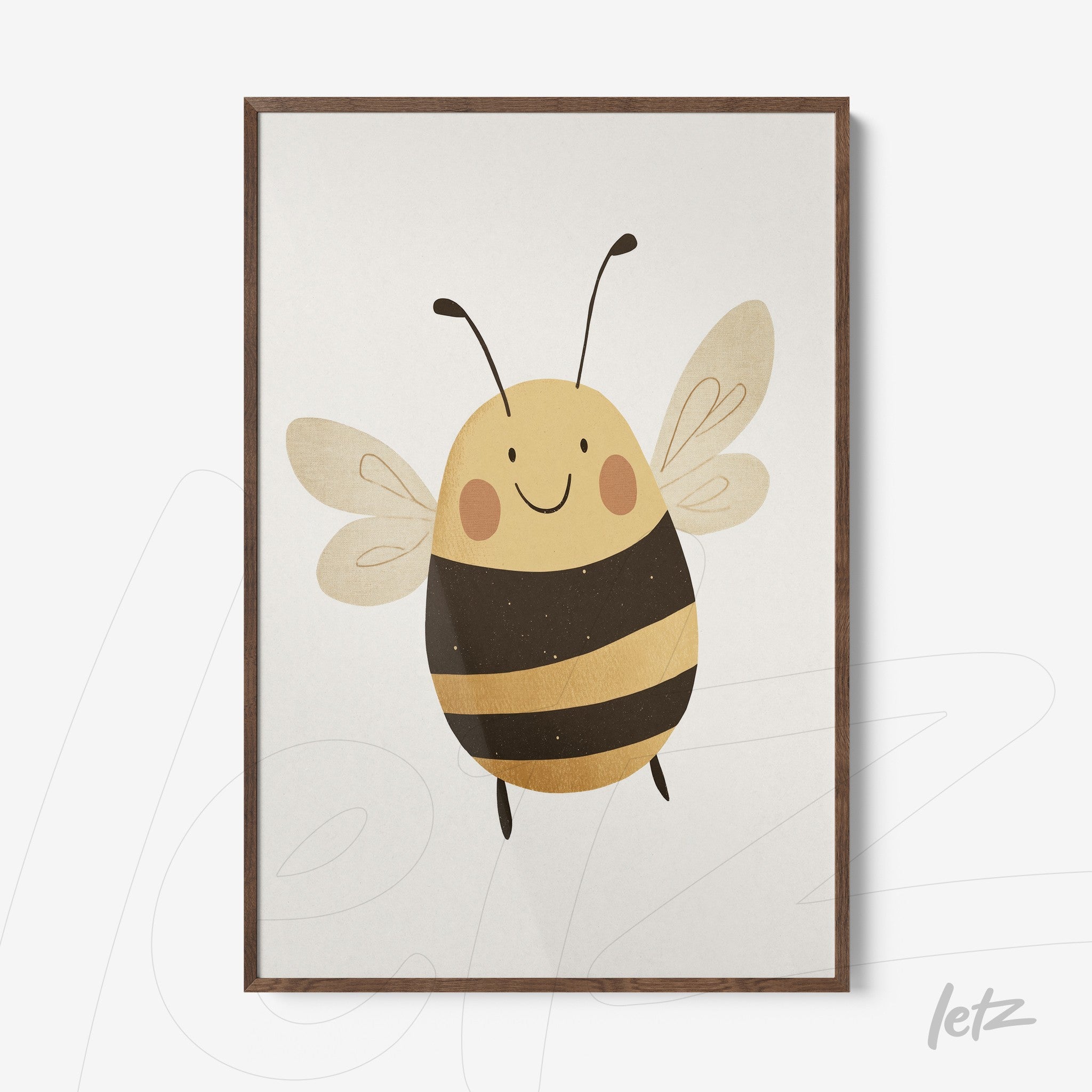 Letz-Quadro-Preview-Filete-com-Vidro-Freijo_animais-fofinhos-abelha-1.jpg