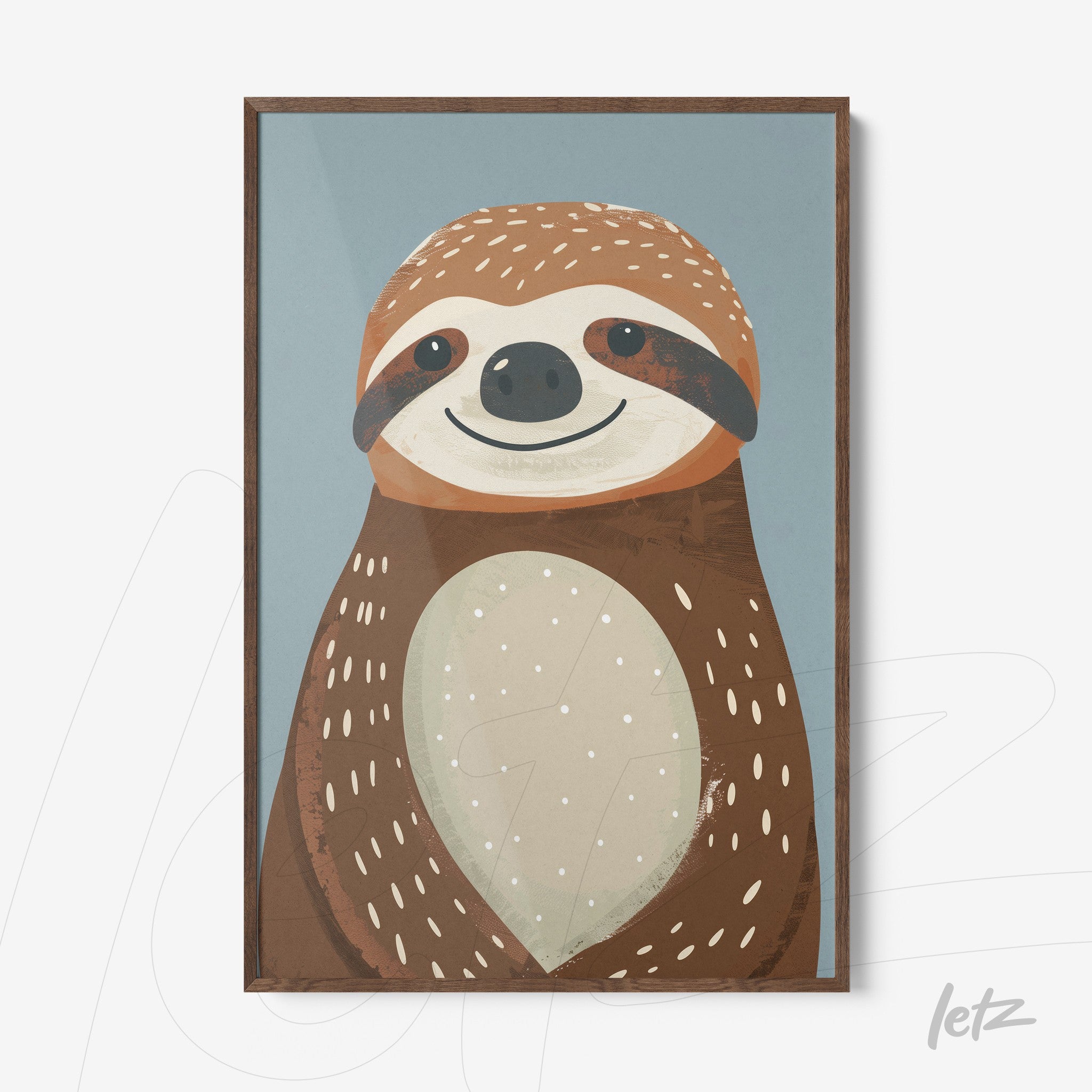 Letz-Quadro-Preview-Filete-com-Vidro-Freijo_animais-fofinhos-preguica-1.jpg