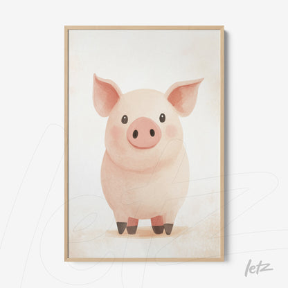 Letz-Quadro-Preview-Filete-com-Vidro-Natural_animais-fofinhos-porquinho-1.jpg