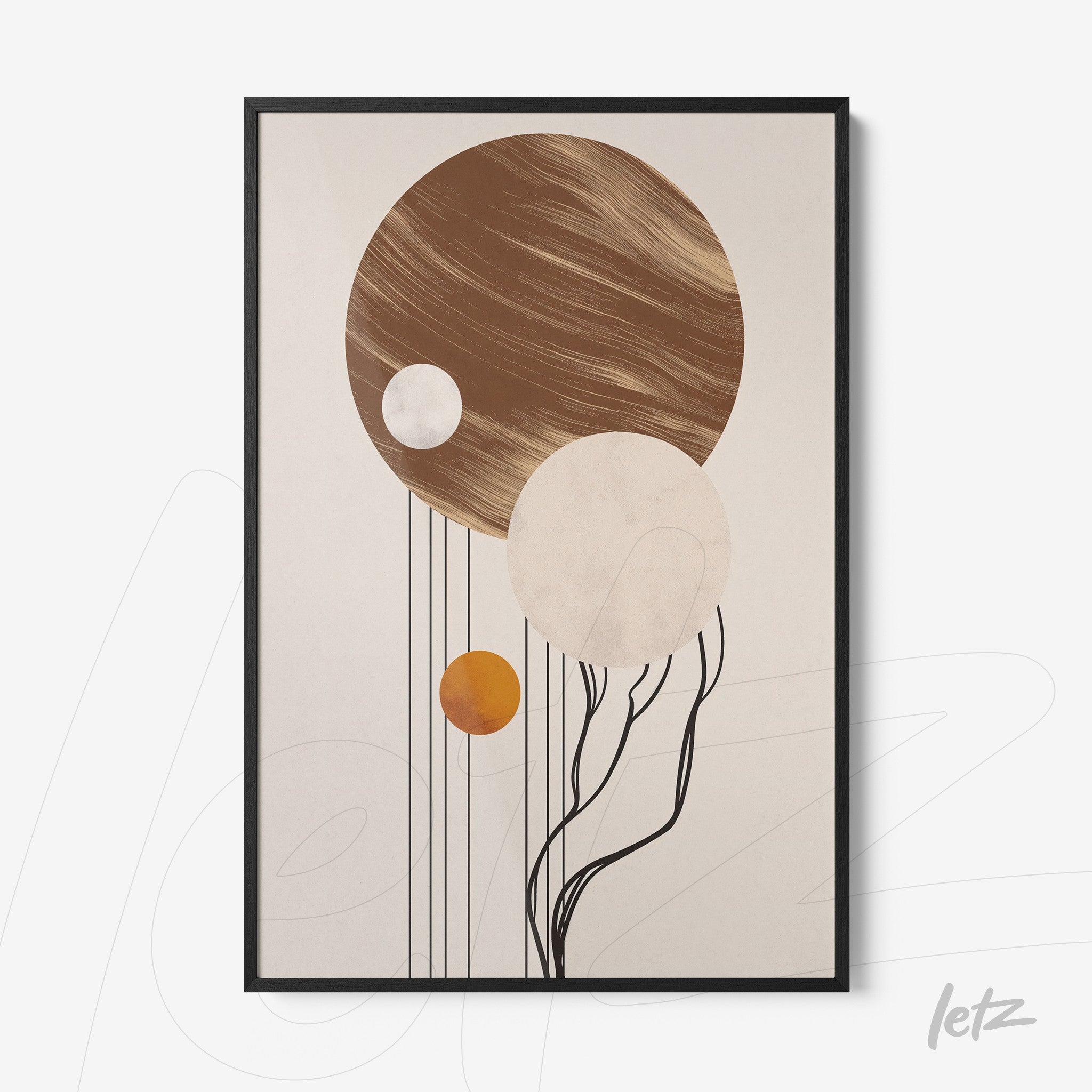 Letz-Quadro-Preview-Filete-com-Vidro-Preta_Boho-Geometrico-Laranja-Marrom-2.jpg