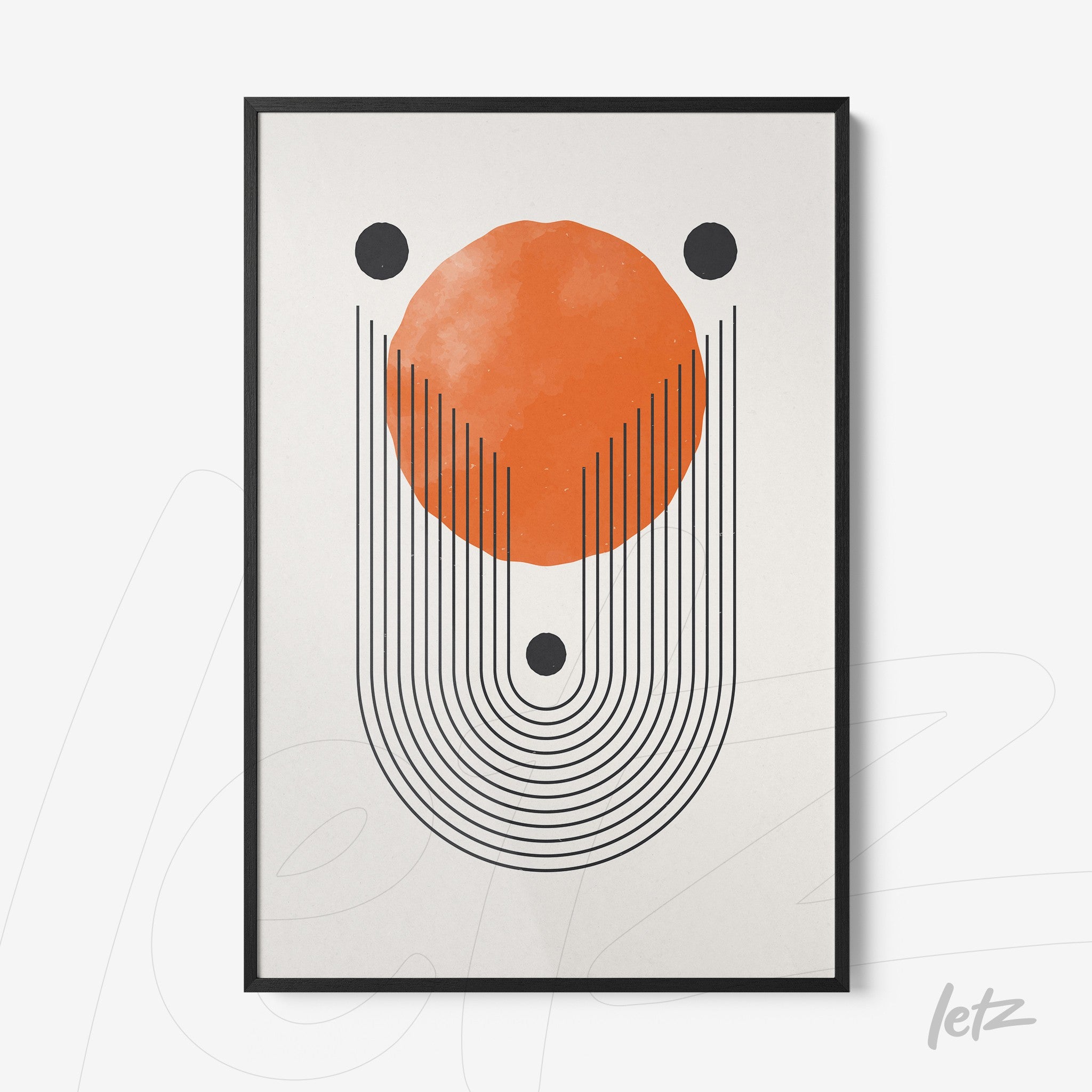 Letz-Quadro-Preview-Filete-com-Vidro-Preta_Boho-Geometrico-Laranja-e-Preto-1.jpg