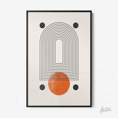 Letz-Quadro-Preview-Filete-com-Vidro-Preta_Boho-Geometrico-Laranja-e-Preto-3.jpg