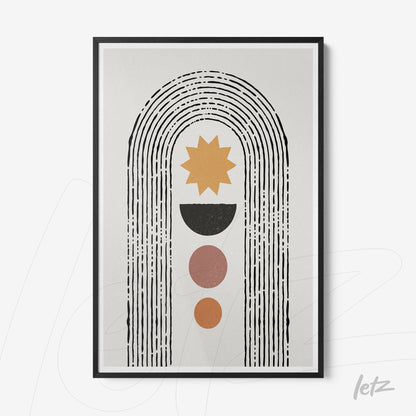 Letz-Quadro-Preview-Filete-com-Vidro-Preta_Boho-Geometrico-Preto-Amarelo-Marrom-2.jpg