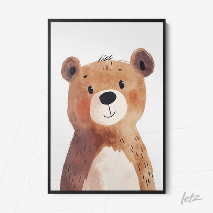 Letz-Quadro-Preview-Filete-com-Vidro-Preta_animais-fofinhos-urso-3.jpg