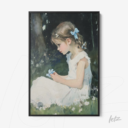 Letz-Quadro-Preview-Filete-com-Vidro-Preta_vintage-kid-girl-3.jpg